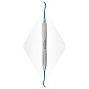 Sickle Scaler 204S, Blue, For Implants (Titanium) | ErgoDenta