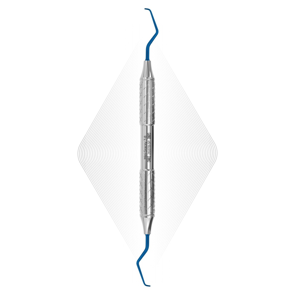 Mini Gracey 7-8, Blue, For Implants (Titanium) | ErgoDenta