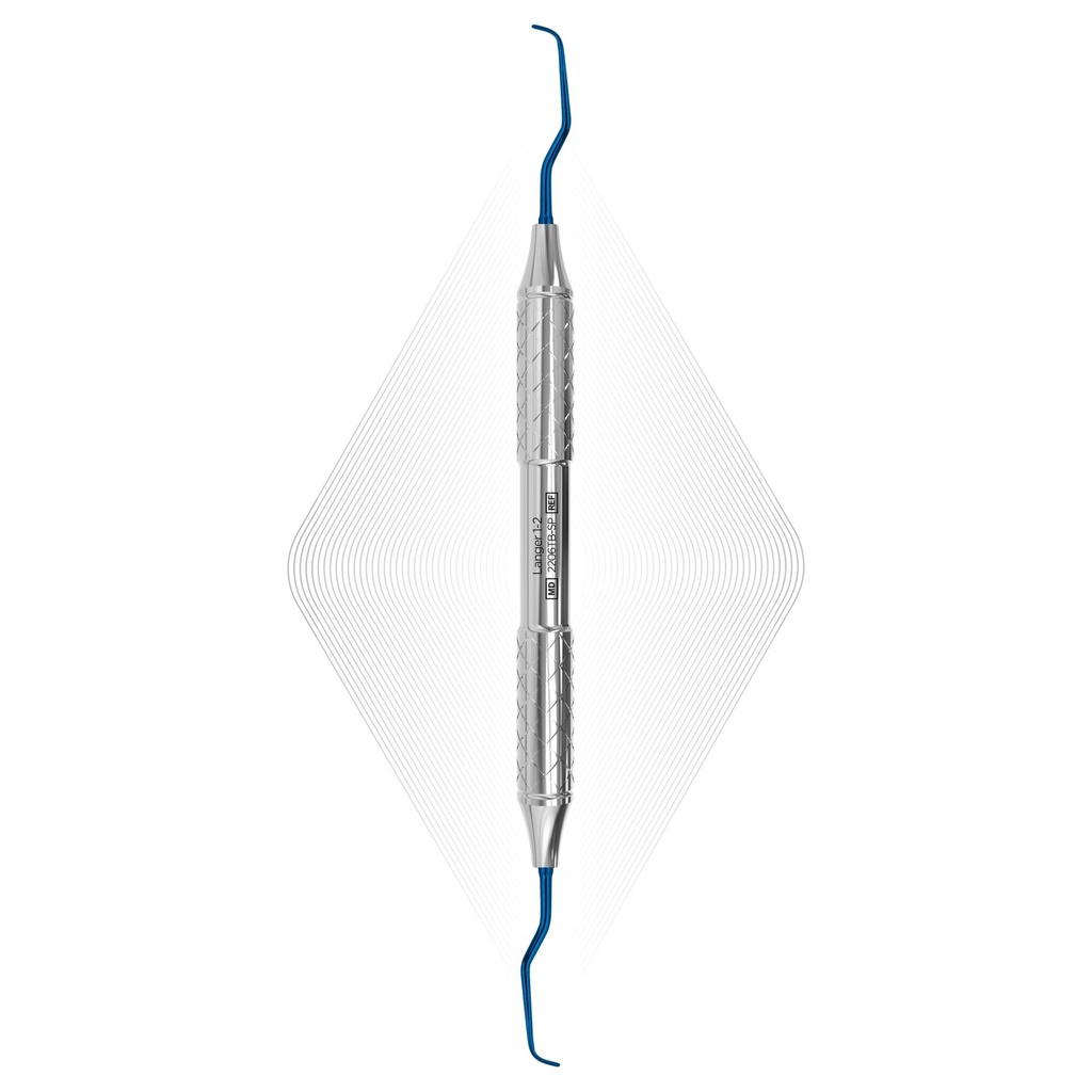 Langer 1-2, Blue, For Implants (Titanium) | ErgoDenta