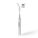 Apicoectomy retractor, toothed, 45˚ angled