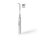 Apicoectomy retractor, toothed, 90˚ angled