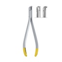 Distal End Cutter with safety hold, Rounded Cutter Head, ◯ Ø 0,35mm / .014”, ▢ 0.55x0.64mm / .021”x.025, 15cm, TC