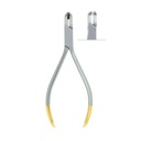 Mini Distal End Cutter with safety hold, ▢ 0.41x0.56mm(.016 x .022), M .017 x.025 ,12.5cm, TC