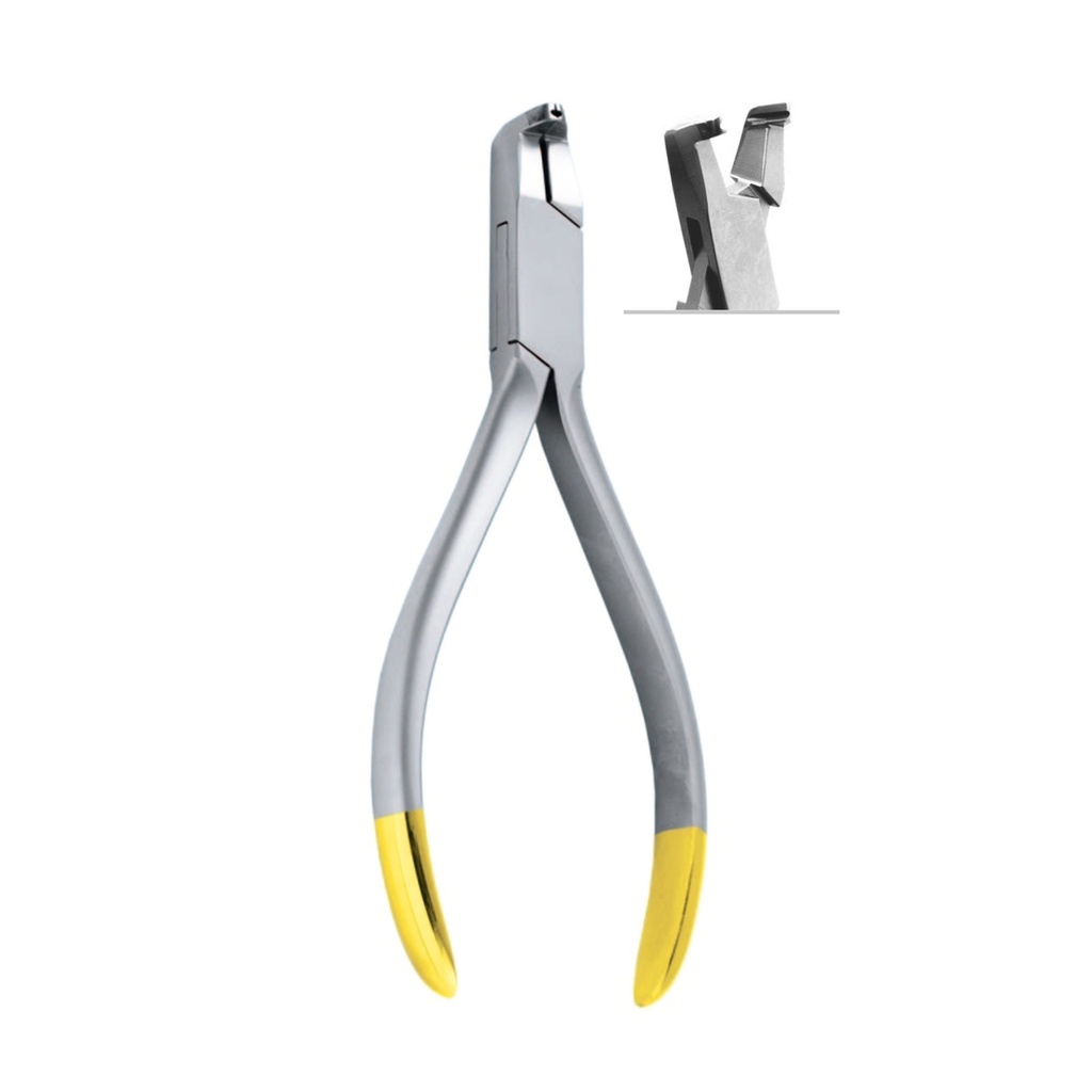 Flush Cutter, ▢ 0.41x0.55mm / .016x.021” ,◯ 0,3mm / .012”,13cm,TC