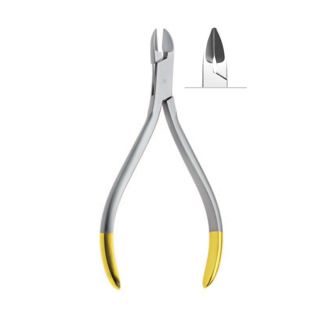 Mini Ligature Cutter, ◯ Max. Ø 0,3mm / .012” ,12cm,TC