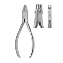 THE HOLE PUNCH: pliers produces half moon shape to allow attachments to be placed