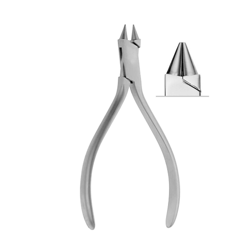 ANGLE Wire Bending Pliers, round, ◯ Max. Ø 0,7mm /.028”