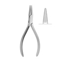 Flat Nose Pliers both sides serrated