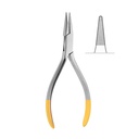 Flat Nose Pliers both sides serrated with TC inserts,14cm,TC