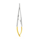 Castervejio Micro Needle Holder, Curved, 16cm, TC
