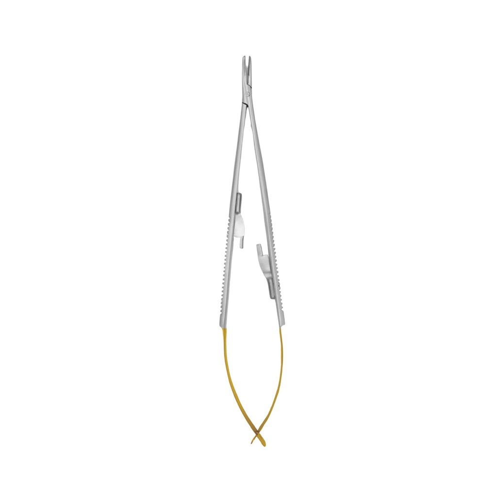 Castervejio Micro Needle Holder, Straight, 16cm, TC