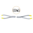 Torquing Pliers (Set) Set of pliers used to place a torque to square/rectangular archwire,▢ 0.55x0.64mm / .021x.025”,14cm,TC