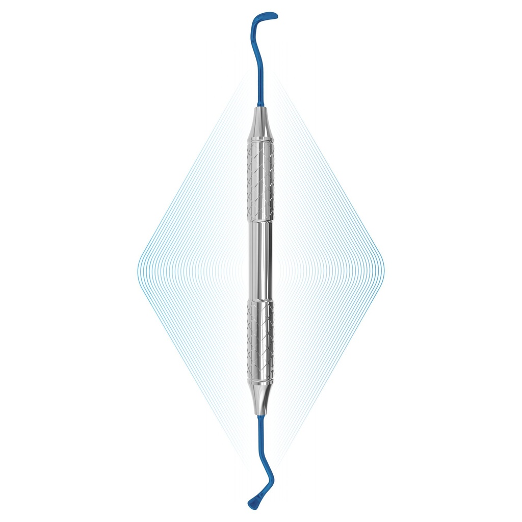 Curettes #1, 4mm-4mm, Blue | ErgoDenta