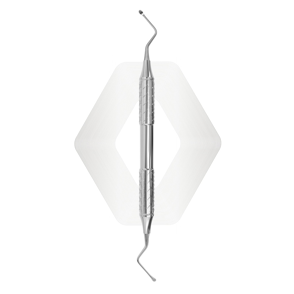 Lucas Bone Curette 85 Serrated | ErgoDenta