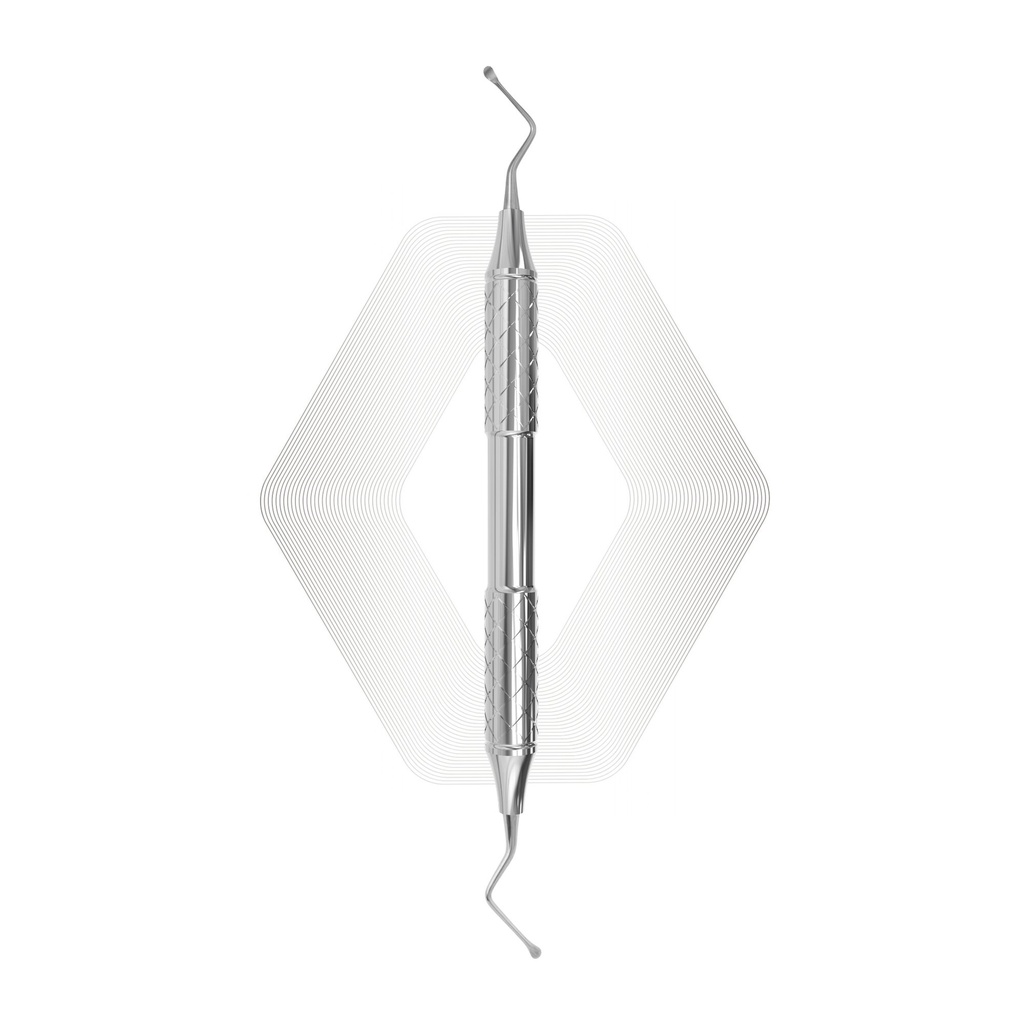 Lucas Bone Curette 86 Serrated | ErgoDenta