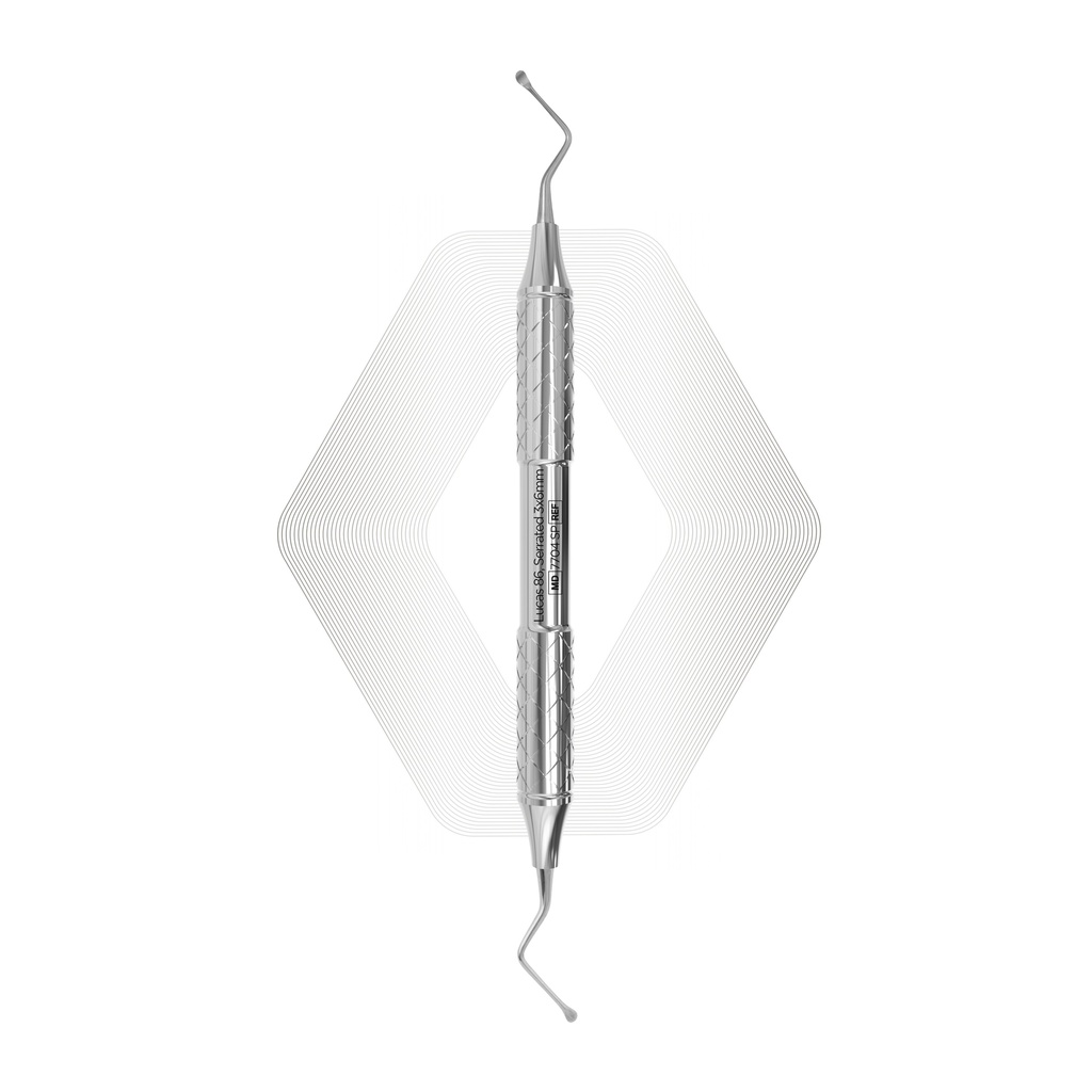 Lucas Bone Curette 86 Serrated | ErgoDenta