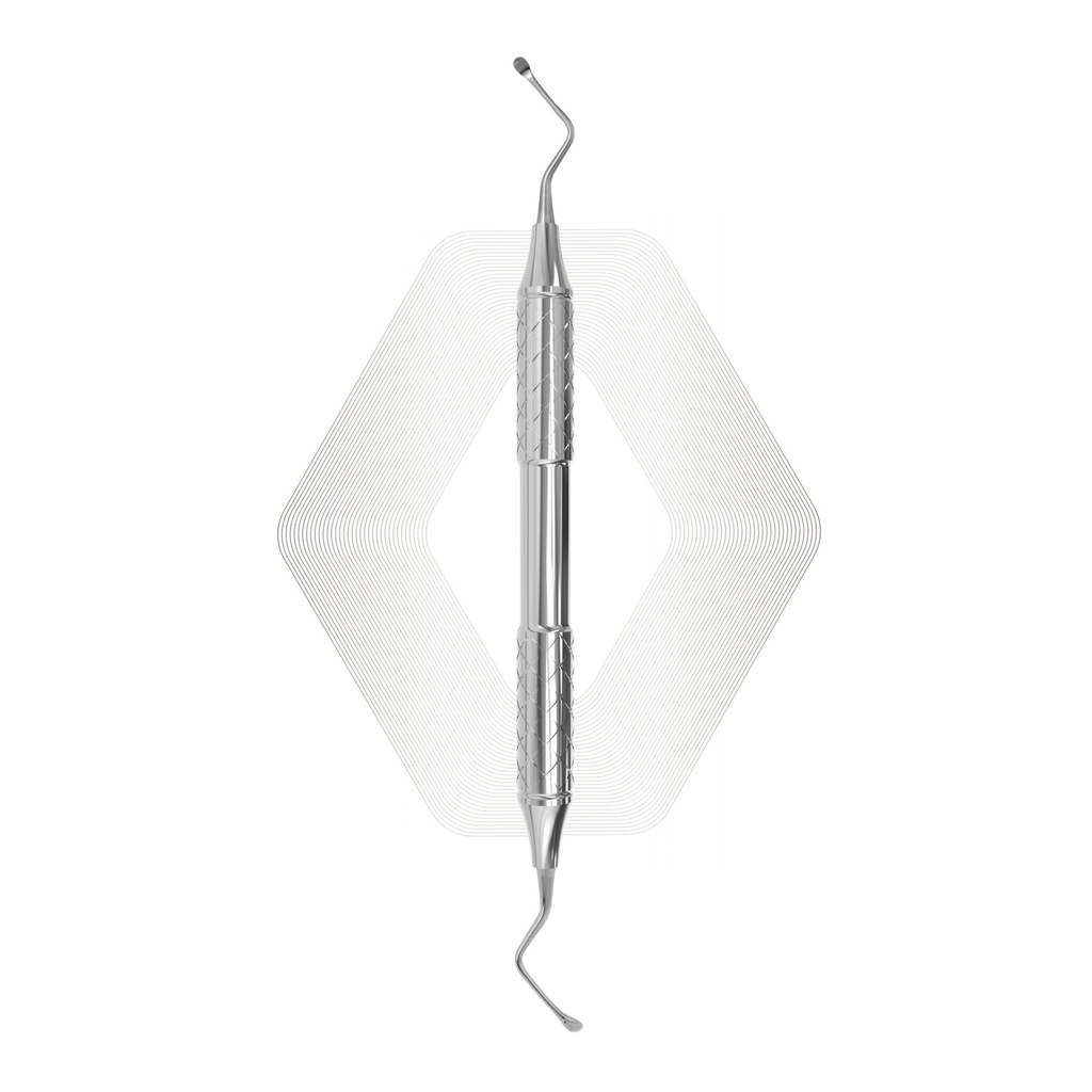 Lucas Bone Curette 87 Serrated | ErgoDenta