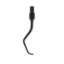 Gracey 10 | ErgoTip Razor Black