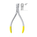 Distal End Cutter with safety hold, ◯ Ø 0,35mm / .014”, ▢ 0.55x0.64mm / .021”x.025, 15cm, TC