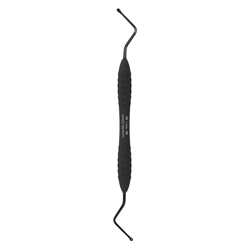 Lucas 84, 2mm, Black | ErgoX®