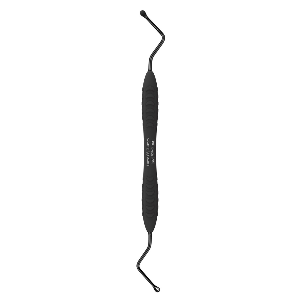 Lucas 86, 3mm, Black | ErgoX®