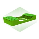 5, 180x86x26mm, Green | ErgoTray