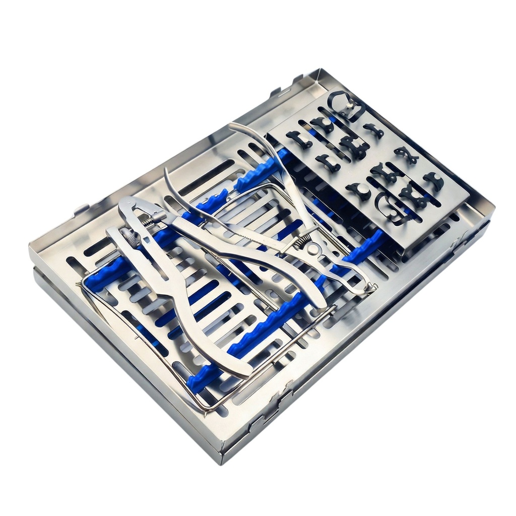 Rubber Dam Kit Blue
