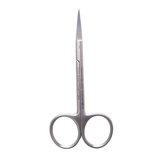 [3002-1C] Iris Scissor, Curved, 11.5 CM