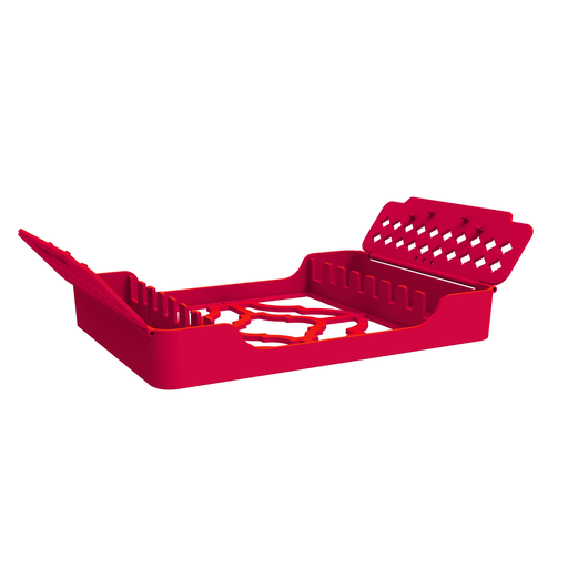 [5508R] ErgoTray 8 - Red