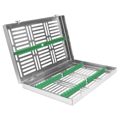 [5513G] Removable lid, Sterilization cassette for 20, Green