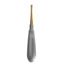 Standard Luxating Elevator Gold, Straight, 5mm